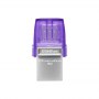 Kingston | DataTraveler | DT Micro Duo 3C | 256 GB | USB Type-C and Type-A | Purple - 2
